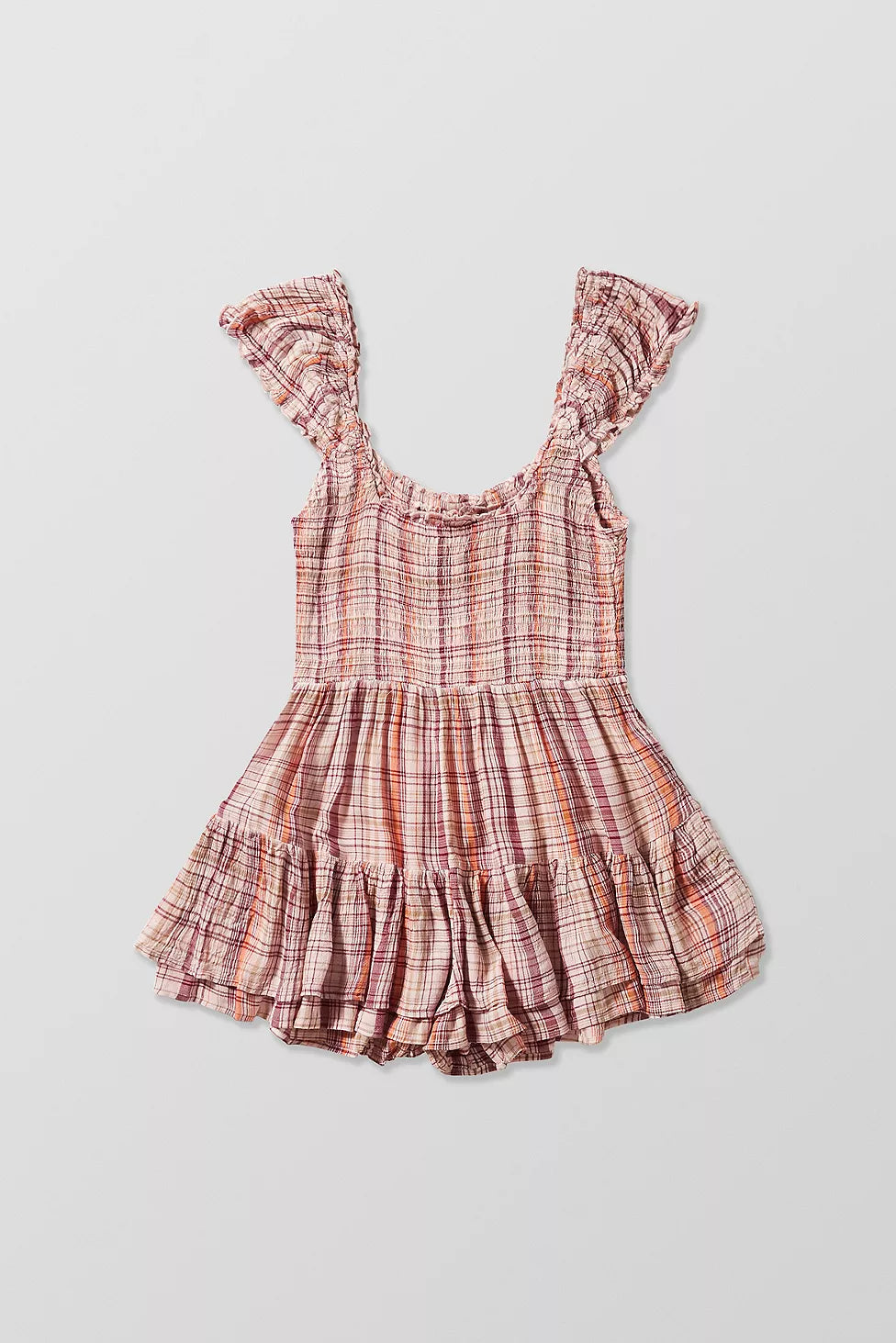 Kimchi Blue Rae Check Playsuit (Surplus - New)
