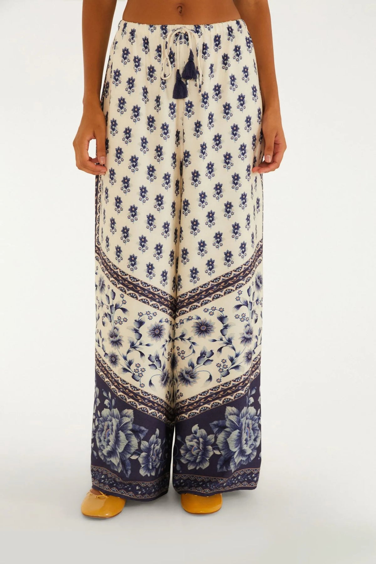 Farm Rio Nara Print Tank Top & Straight-Leg Pants Set (Surplus - New)