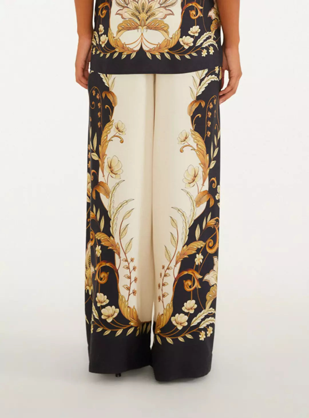 Farm Rio Botanical Print Palazzo Pants (Surplus - New)