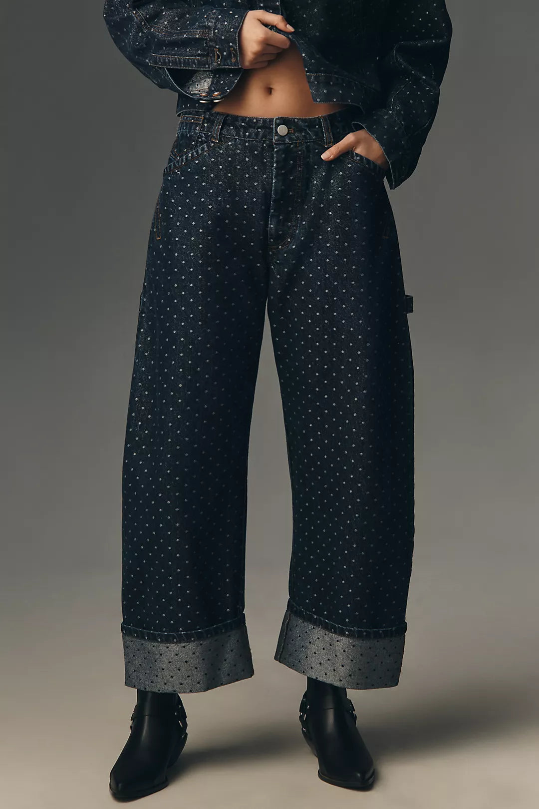 Anthropologie Pilcro Kayden High-Rise Carpenter Barrel Jeans (Surplus - New)