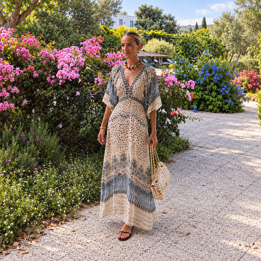 Hoss Intropia Amelia Embroidered Maxi Dress (Surplus - New)