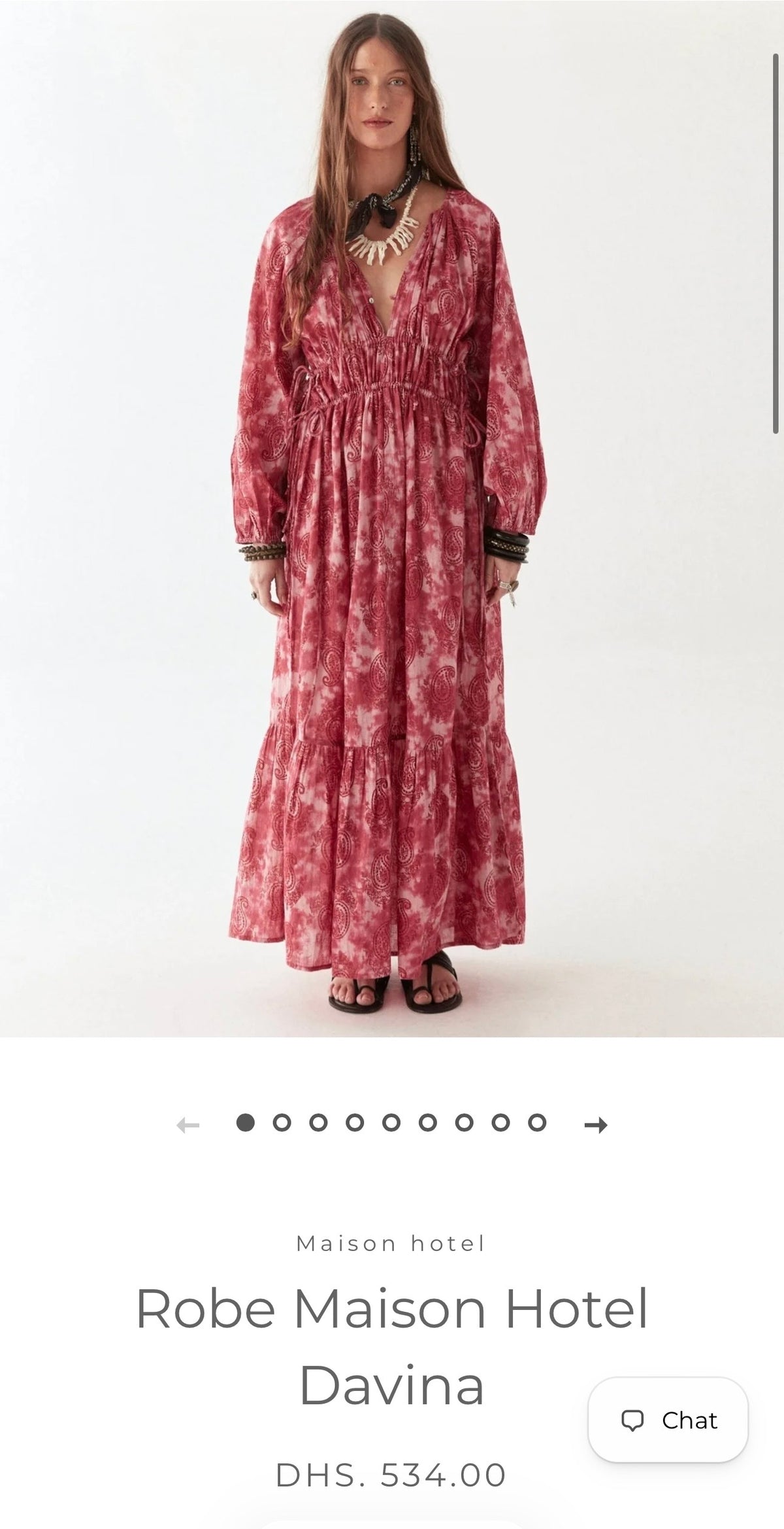 Maison Hotel Davina Dress in Paisley Dream (Surplus - New)