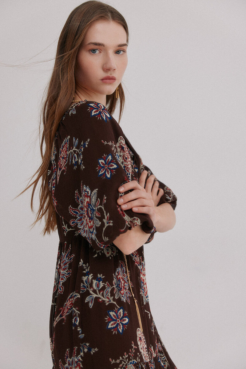 Hoss Intropia Adela Paisley Print Maxi Dress (Surplus - New)