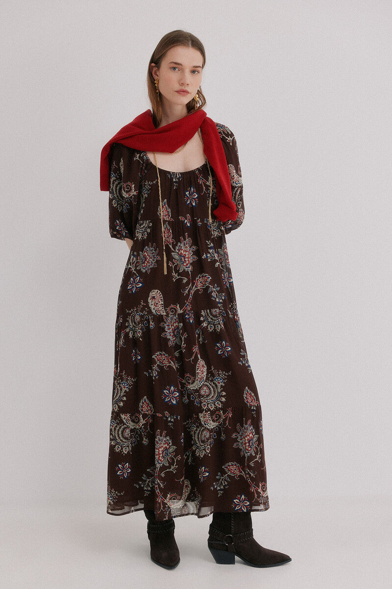Hoss Intropia Adela Paisley Print Maxi Dress (Surplus - New)