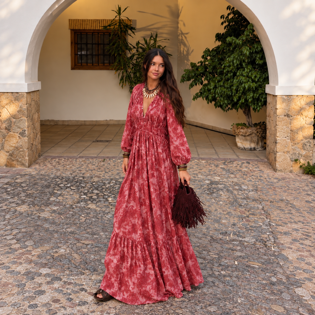 Maison Hotel Davina Dress in Paisley Dream (Surplus - New)